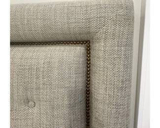Tufted Nailhead King Headboard