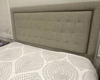 Tufted Nailhead King Headboard