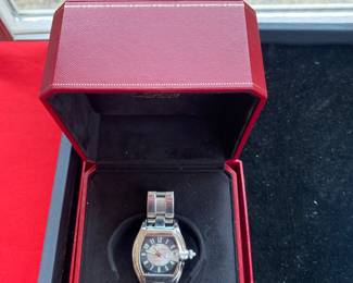$4,500.00 - Cartier Roadster
Working Automatic, Stainless Steel
Water Resistant 100m 330ft
Pic 1 of 4

