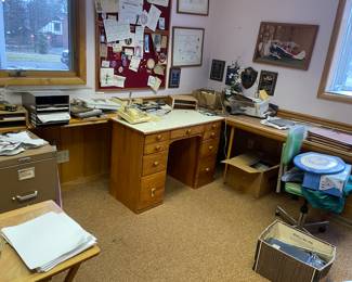 office furniture, etc