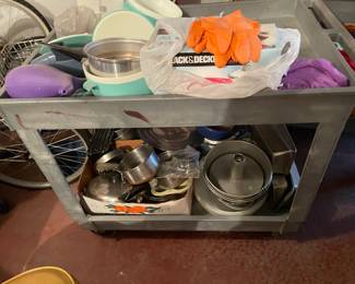 rolling carts & vintage kitvhcen