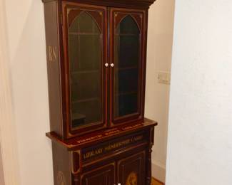 Antique Plymouth Naval Academy Cabinet 