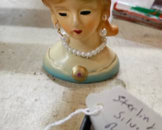 Lady Head Vase