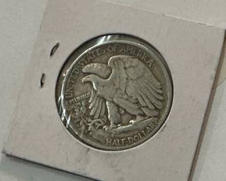 walking liberty half dollar coin