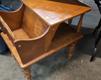 Magazine Rack end table