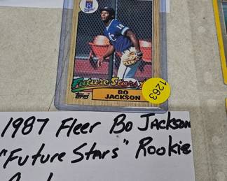 BO JACKSON BASEBALL CARD