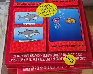 Lot of Valetines Day Cards 