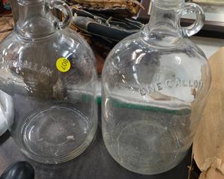 Two Glass Jugs
