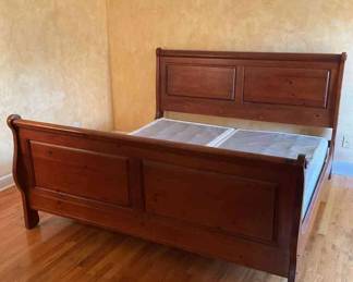 Sleigh Bed From Mexico