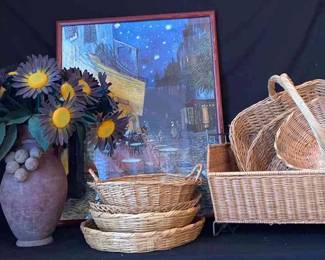 Baskets And Art