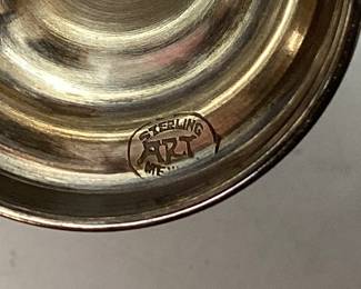  (5) MEXICAN SILVER CUPS, 204.8 GRAMS