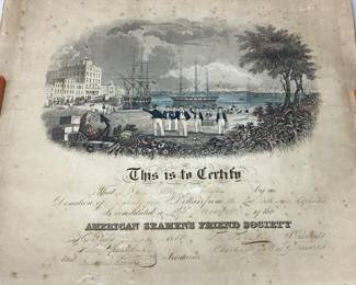 1850 AMERICAN SEAMEN’S FRIEND SOCIET