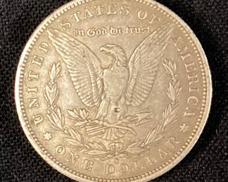 1897 MORGAN SILVER DOLLAR S MINT