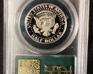 1978-S FROSTED HEAD KENNEDY HALF DOLLAR PR68