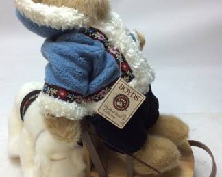 BOYDS BEARS AND SLED