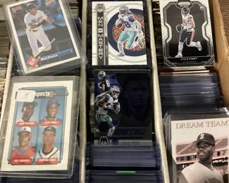 ASSORTED BASEBALL, FOOTBALL