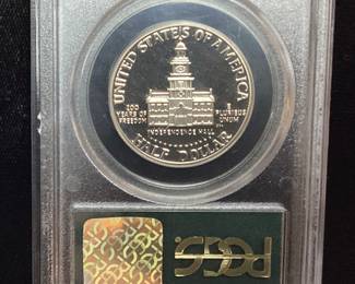 1976-S PR68 FROSTED HEAD SILVER KENNEDY HALF DOLLAR