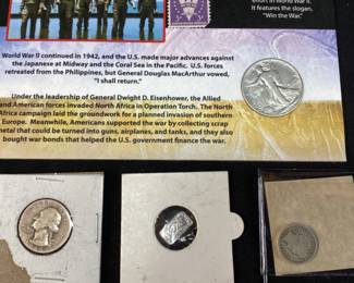ASSORTED COLLECTIBLE COINS, 1936, 1941, 1942 &