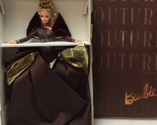 BARBIE PORTRAIT IN TAFFETA COUTURE