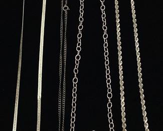 (5) PIECES OF STERLING SILVER JEWELRY