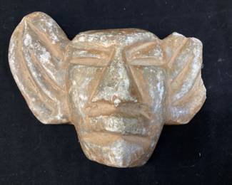 VTG. STONE CARVED FACE