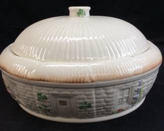 BELLEEK CASSEROLE