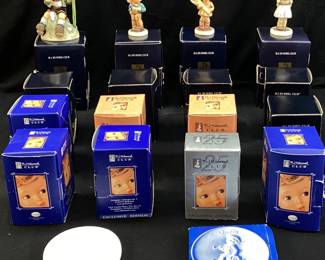 (17) GOEBEL HUMMEL FIGURINES