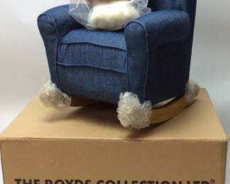 BOYSD BEAR AND CHAIR OLD