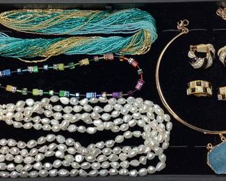 ASSORTED COSTUME JEWELRY,