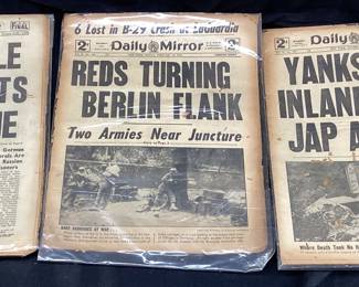 (5) VTG. GERMAN NEWSPAPERS, 1937 HITLER