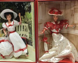 2 COCA COLA BARBIE DOLLS