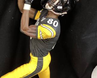 1980s-2000s FOOTBALL CARDS, PLAXICO BURRESS SCULPTURE,