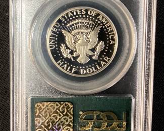 1979-S FROSTED HEAD KENNEDY HALF DOLLAR PR69 BY PCGS