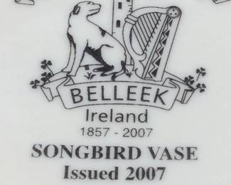 BELLEEK WILD ROSE PITCHER