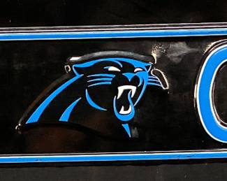 CAROLINA PANTHERS MAN CAVE SIGN