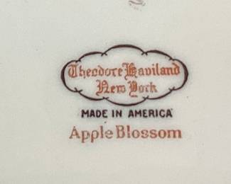 VTG. THEODORE HAVILAND CHINA SET