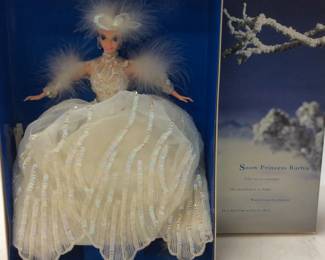 SNOW PRINCESS BARBIE NRFB 1994