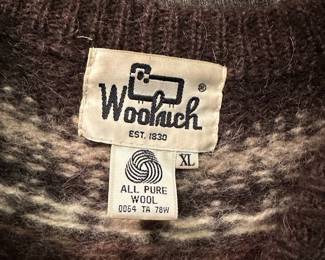 Woolrich Pure Wool Sweater - Size XL