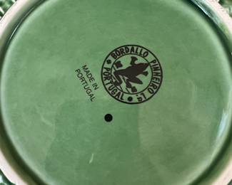 Bordallo Pinheiro Cabbage Design Dinnerware Set - Made in Portugal
