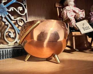 Mid-Century Modern Coppercraft Cauldron