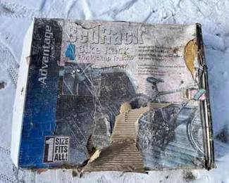 4 Bike Rack For Pickup Trucks Never Been Used, Box Is Damaged