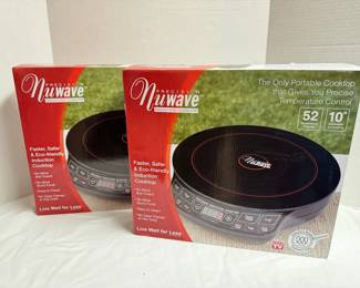 2 Nuwave Induction Cooktops
