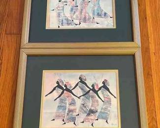  Ceremonial And Tribal Dancers Wall Art