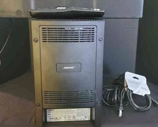Bose Powered Speaker System And Soundbar, Remote Power Cord