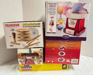 As Seen On TV Kitchenwares NutriSlicer, Nuwave, Red Copper,  More