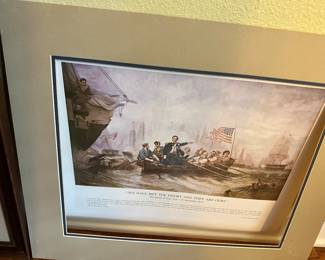 Reprint of Historical lithograph