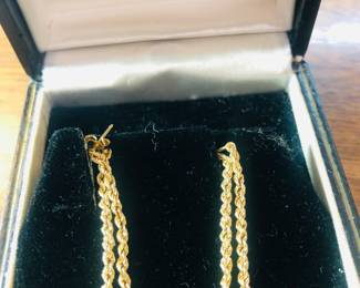 14k gold earrings