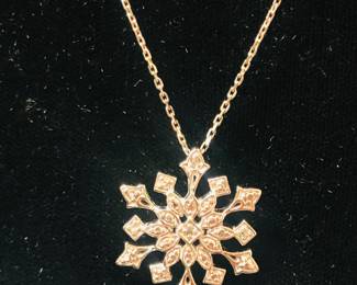 Sterling silver diamond accent necklace 