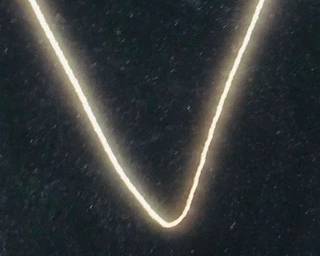 14k Gold 24 in necklace 