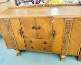 Antique Sideboard with built in bar 